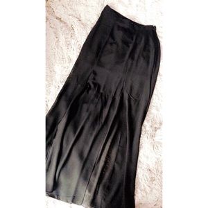 Black Maxi Skirt